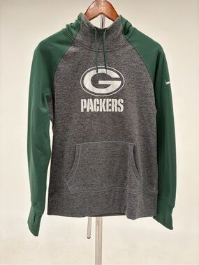 Women’s Nike Green/Gray Green Bay Packers Pullover Hoodie